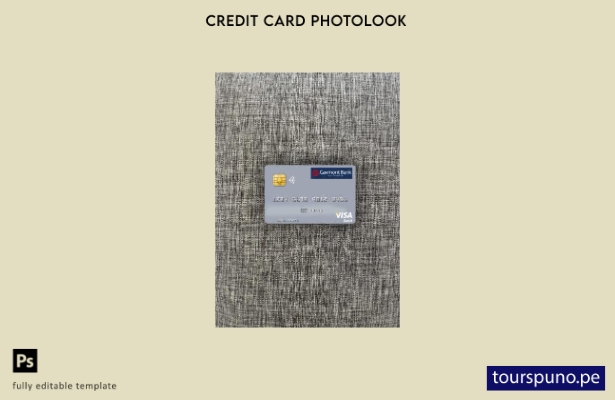 listo para imprimir plantilla frontal de aspecto fotográfico de tarjeta de d 266